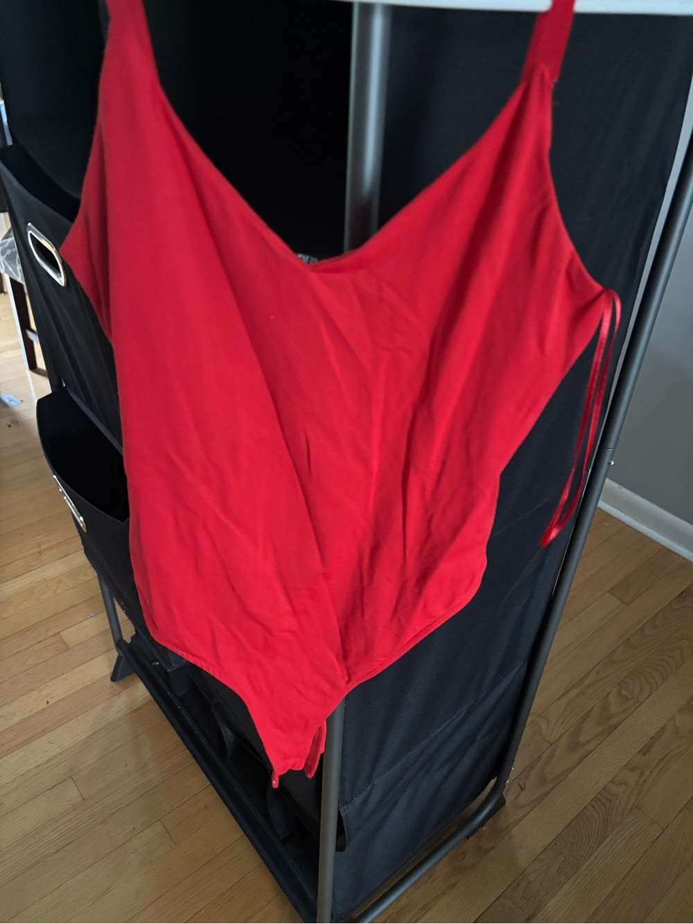 Zara Red women’s One-Piece bodysuit